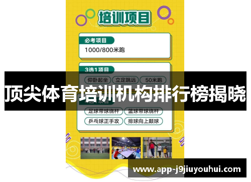顶尖体育培训机构排行榜揭晓